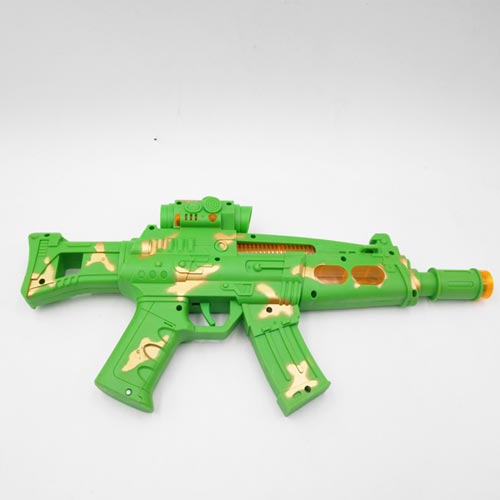Operated Plastic Toy Gun 005